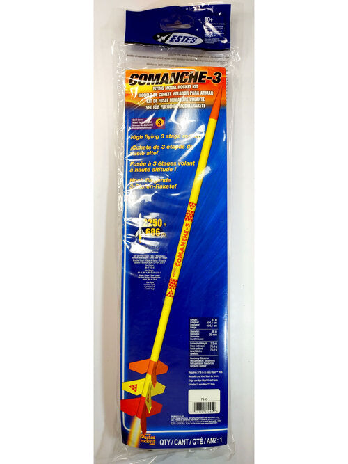 Estes Comanche-3 Flying Model Rocket Kit