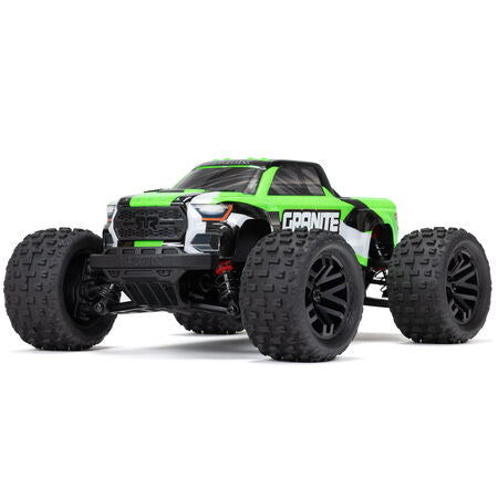 1/18 GRANITE GROM MEGA 380 Brushed 4X4 Monster Truck RTR with Battery & Charger, Green