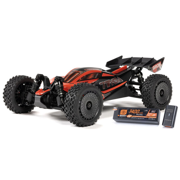 1/14 TYPHON GROM 223S DSC 4X4 RTR Brushless Buggy, Red (Battery & Charger Included) (Copy)