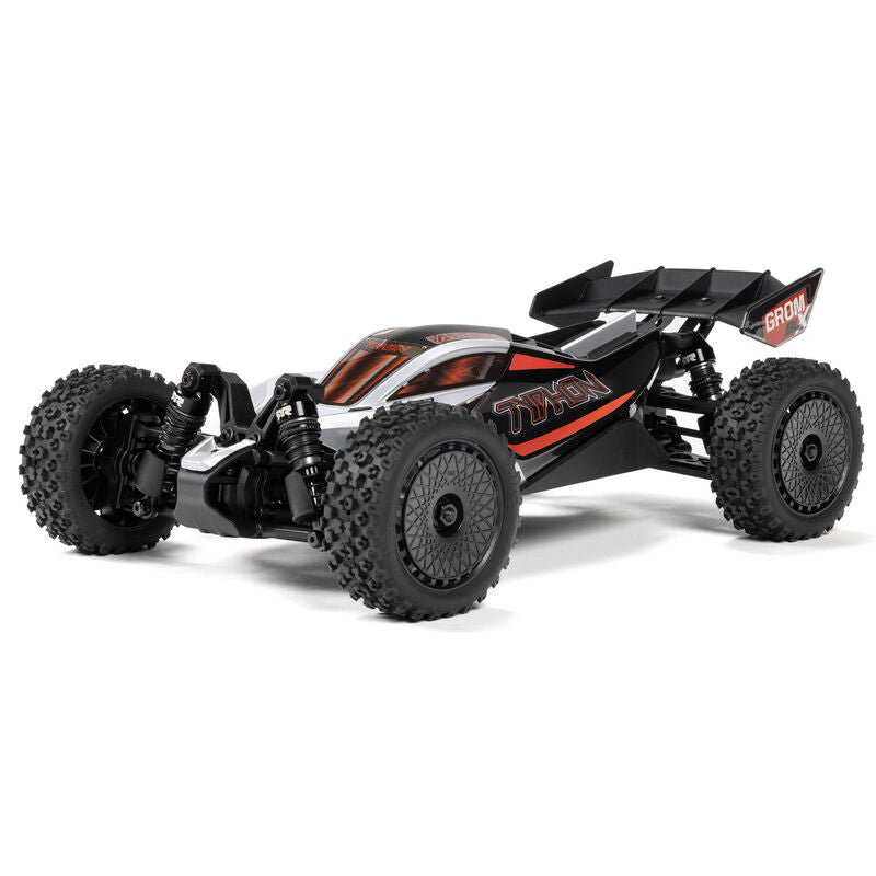 1/14 TYPHON GROM 223S DSC 4X4 RTR Brushless Buggy, Silver