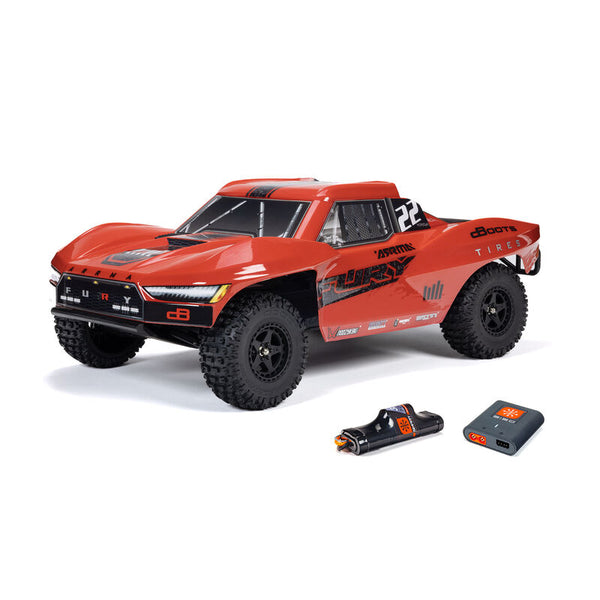 1/10 SENTON 4X2 BOOST MEGA 550 Brushed Short Course Truck RTR with Battery & Charger, Red