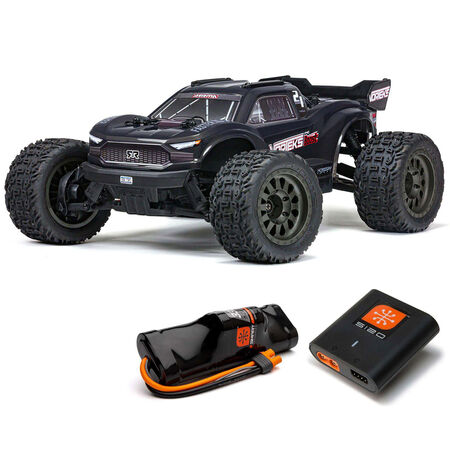 1/10 VORTEKS 4X2 BOOST MEGA 550 Brushed Stadium Truck RTR with Battery & Charger, Gunmetal