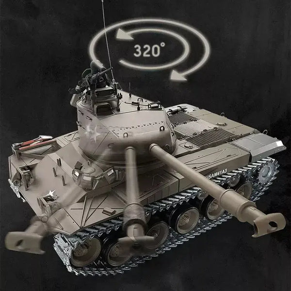 1/16 Scale M41A3 Walker Bulldog Pro Version Henglong RC Tank