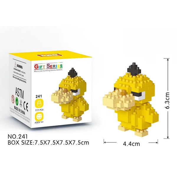 Nanoblock Pokemon Series (Assorted Mini Figs)