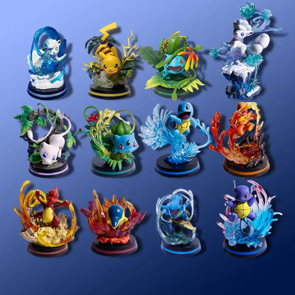 Pokemon Small Desktop Figurines Ornaments