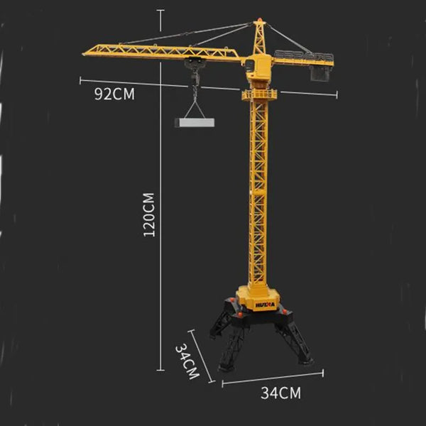 1/14 Scale Huina 1585 RC Tower Crane Construction