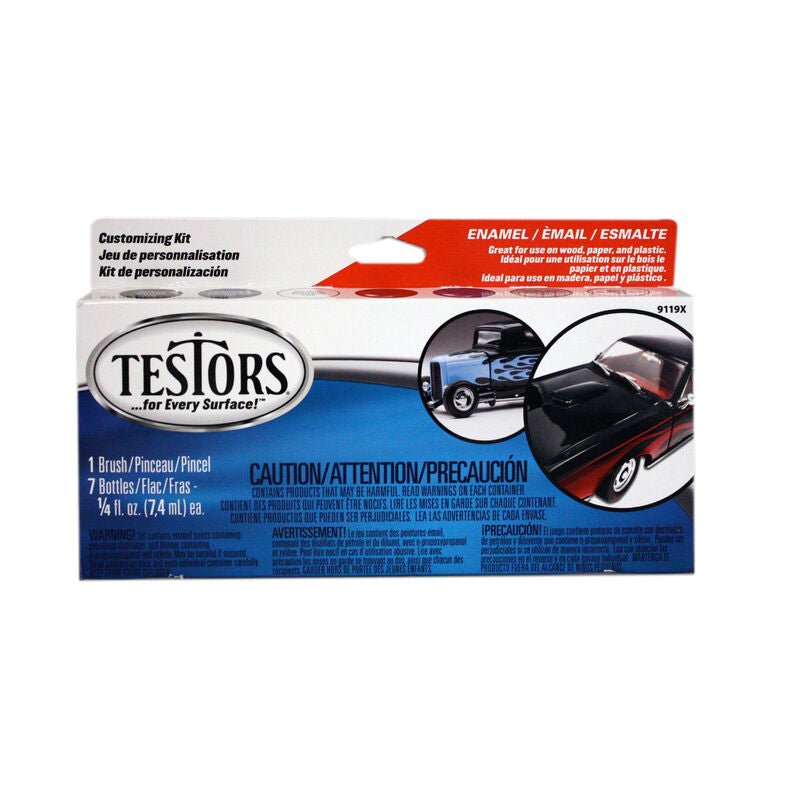 Testors Enamel Kit: Model Car, 6 Colors