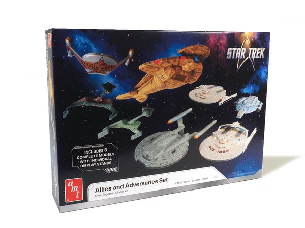 AMT 1/2500 Star Trek Adversaries & Allies Ship Set (Level 2)