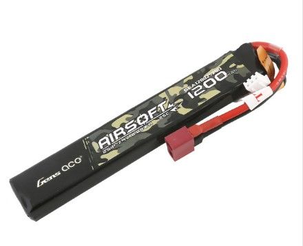 Gens Ace Airsoft 1200mAh 2S 7.4V 25C Deans Plug