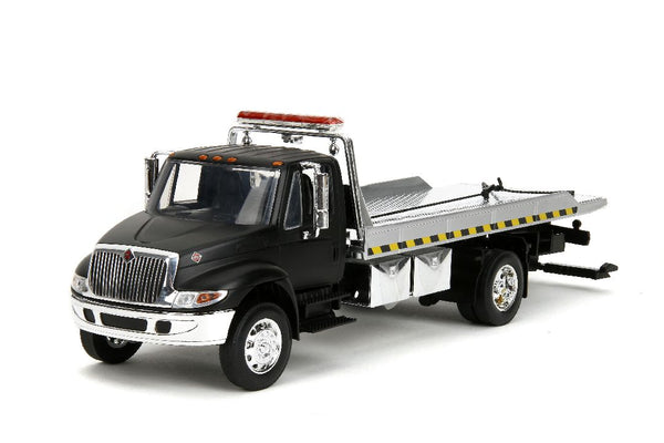 Jada 1/24 International Flatbed Tow Truck - Primer Black