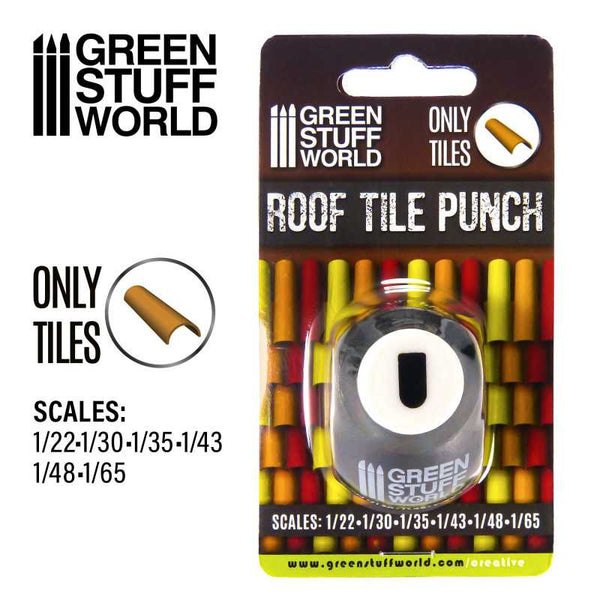 Miniature ROOF TILE Punch