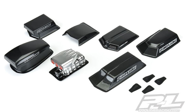 Pro-Line No Prep Drag Racing Hood Scoops & Blowers 8pk