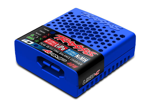 2985 Traxxas USB-C Multi-Chemistry Charger w/iD Auto Battery Ident.