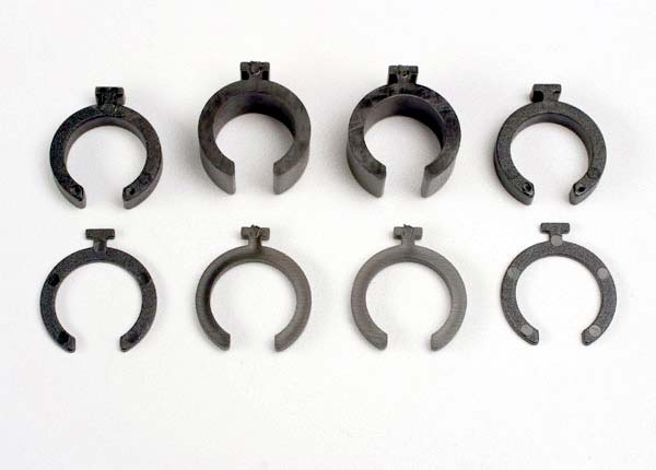 3769 Traxxas Spring pre-load spacers: 1mm (4)/ 2mm (2)/ 4mm (2)/ 8mm