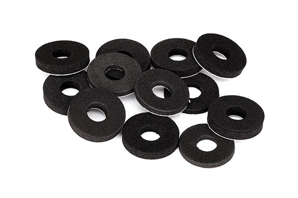 6716 Traxxas Body washers, foam, 2mm (2)/ 3mm (2)/ 4mm (4)