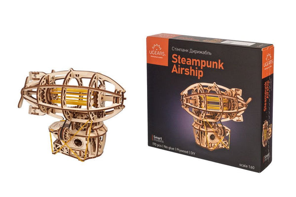 UGears Steampunk Airship - 170 Pieces (Easy)