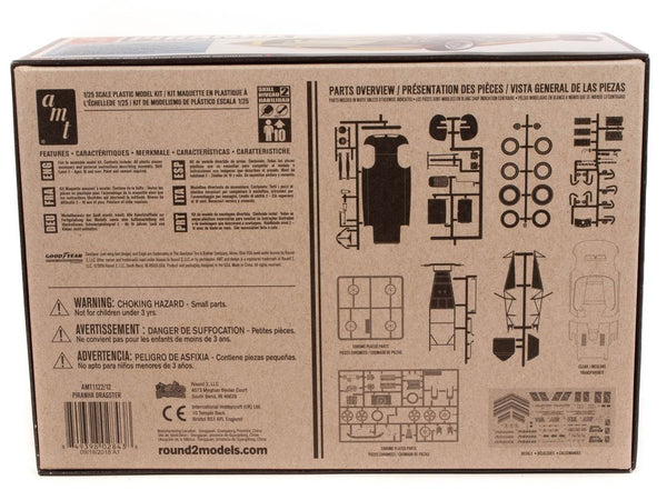 AMT Piranha Dragster 1/25 Model Kit (Level 2)